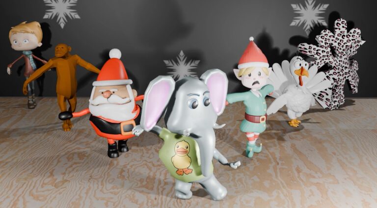 Read more about the article Winter Piffle sketch comedy show dance animation